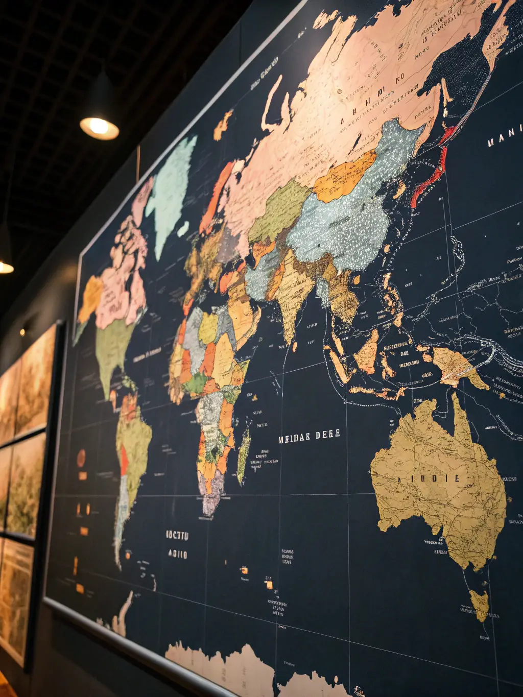 A global map with call routes highlighting CLI presentation points across different regions, showcasing accurate caller ID presentation worldwide.